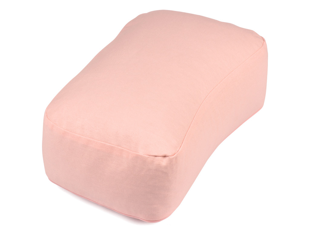 Coussin Rectangulaire Bio Rose Perlé