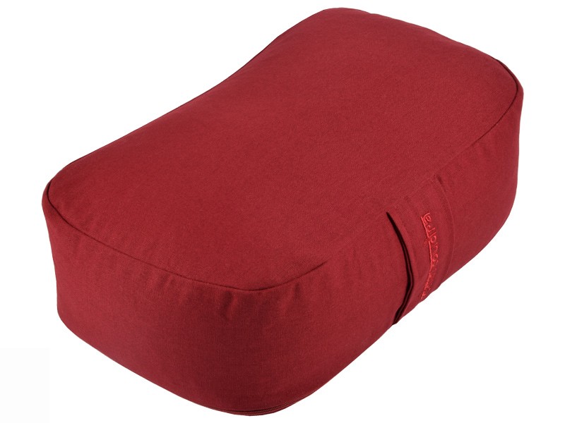 Coussin Rectangulaire Bio Bordeaux