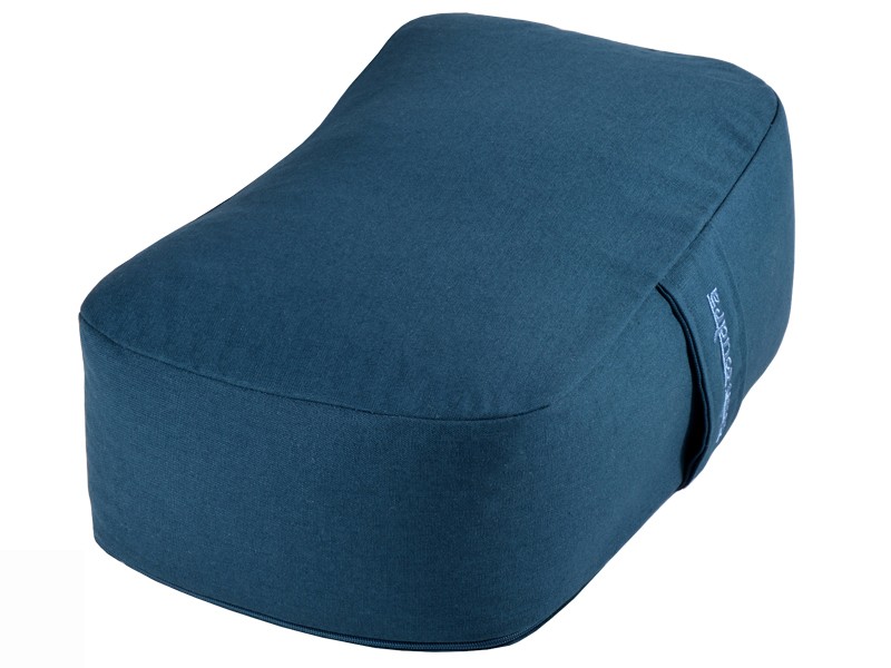 Coussin Rectangulaire Bio Bleu