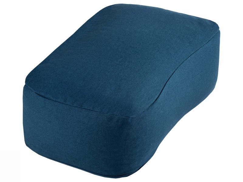 Coussin Rectangulaire Bio Bleu