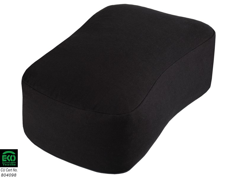 Coussin Rectangulaire Bio Noir