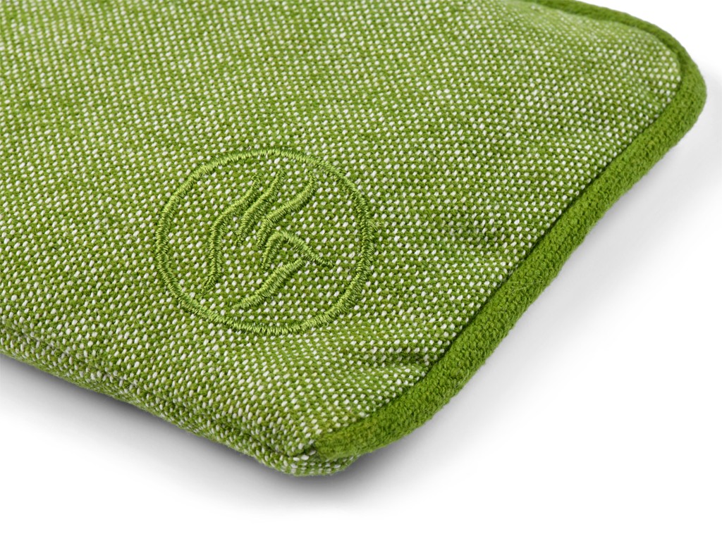 Coussinet pour les Yeux coton Chambray et Lin Bio Coton Chambray Vert