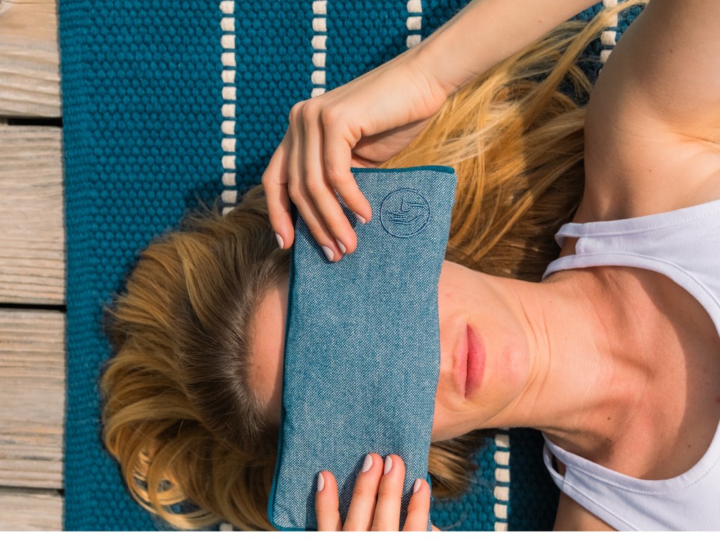 Coussinet pour les yeux - Chanvre Naturel & Lin bio - Naturel Chanvre