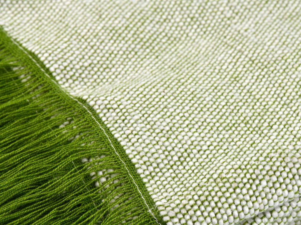Couverture de méditation Chambray en Coton Bio Coton Chambray Vert