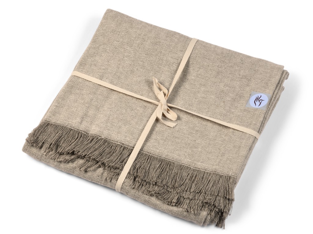 Couverture de méditation en Chanvre naturel Bio Chanvre naturel