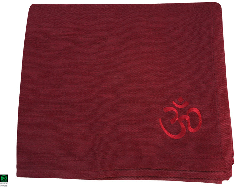 Couverture de yoga 100% coton bio 150cm X 200cm