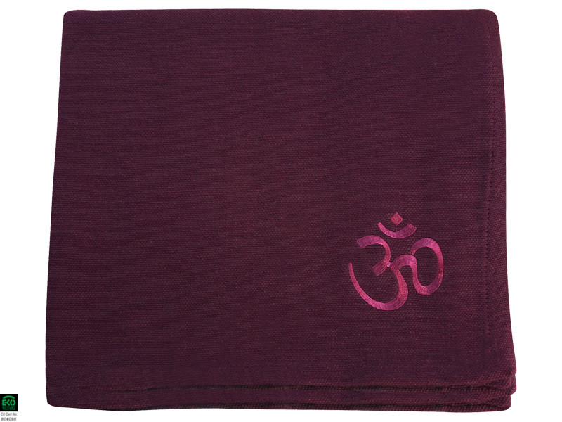 Couverture de yoga 100% coton bio 150cm X 200cm