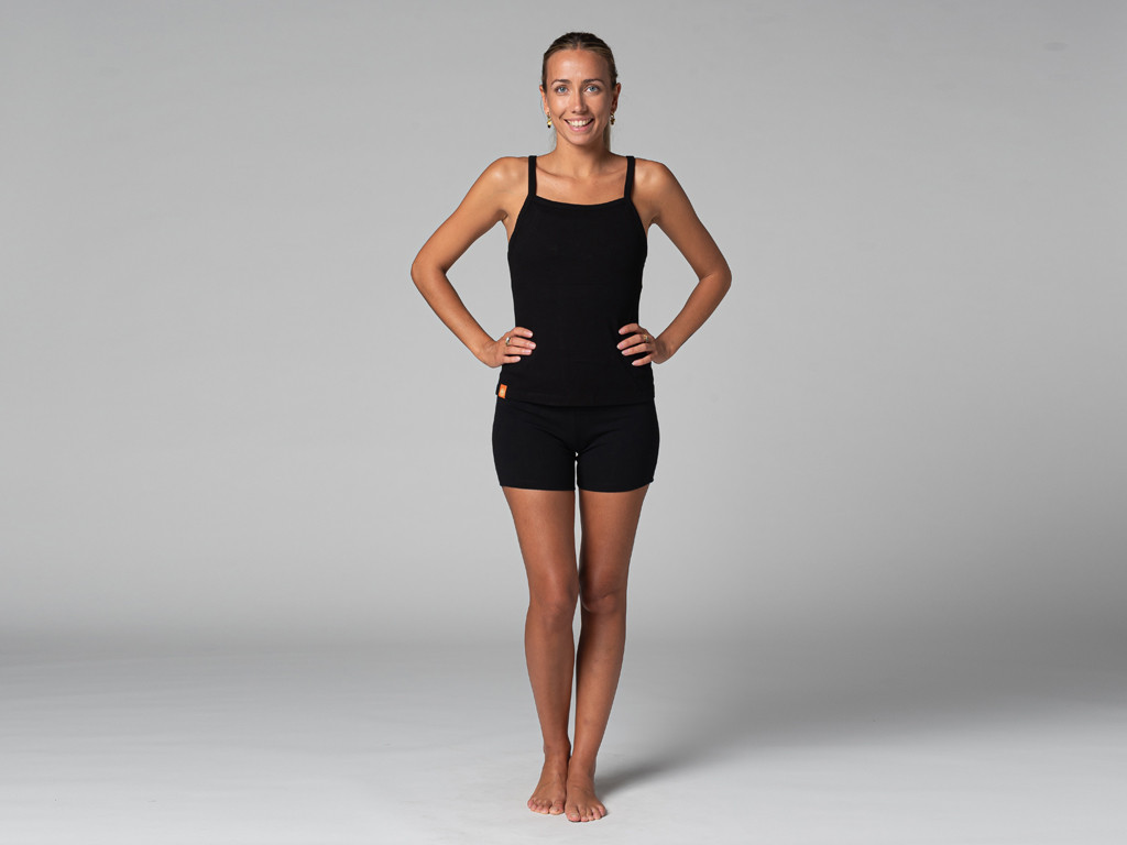 Regata Feminina Canelada Preto