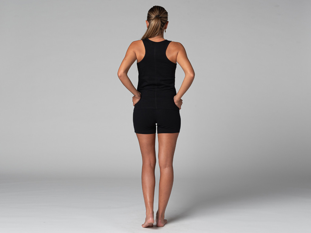 Débardeur Femme Slim 100% Bio Noir