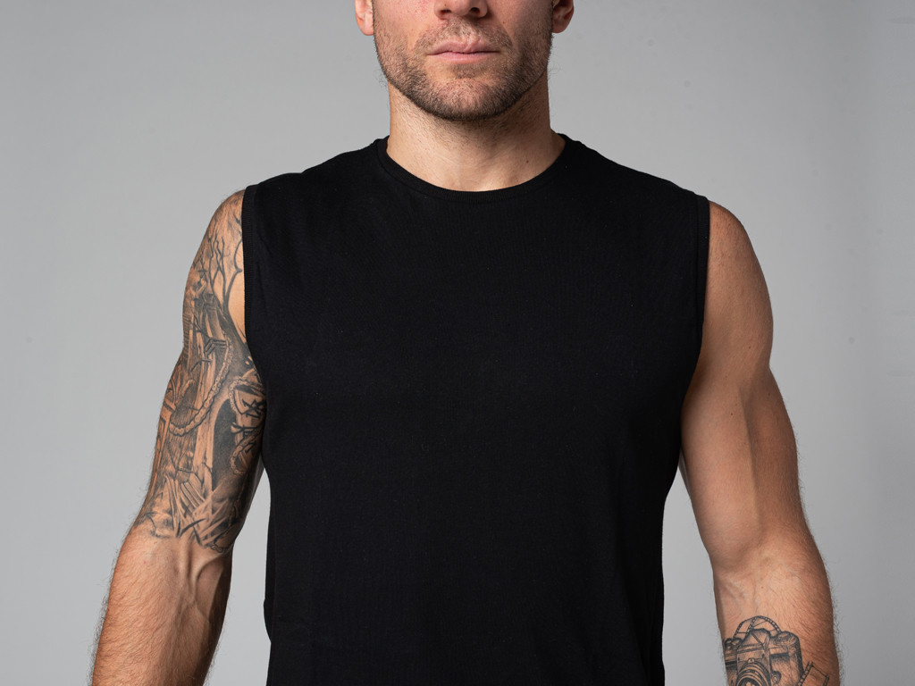 Débardeur Homme 100% Bio Noir