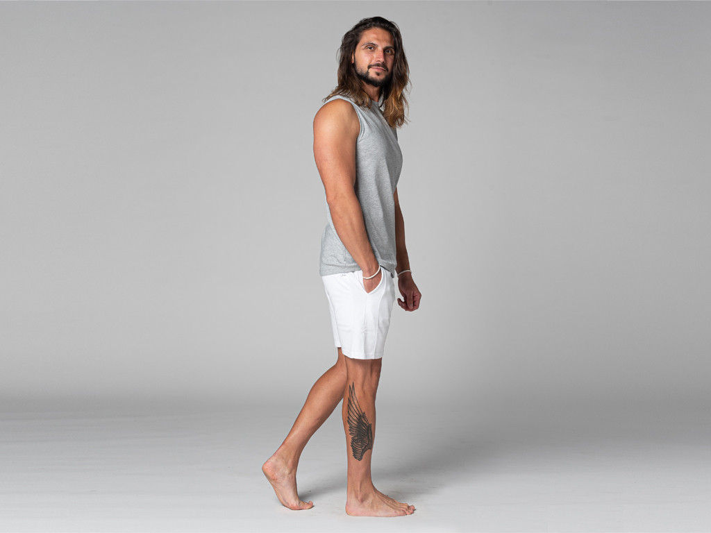 Camiseta sin Mangas para Hombre Gris
