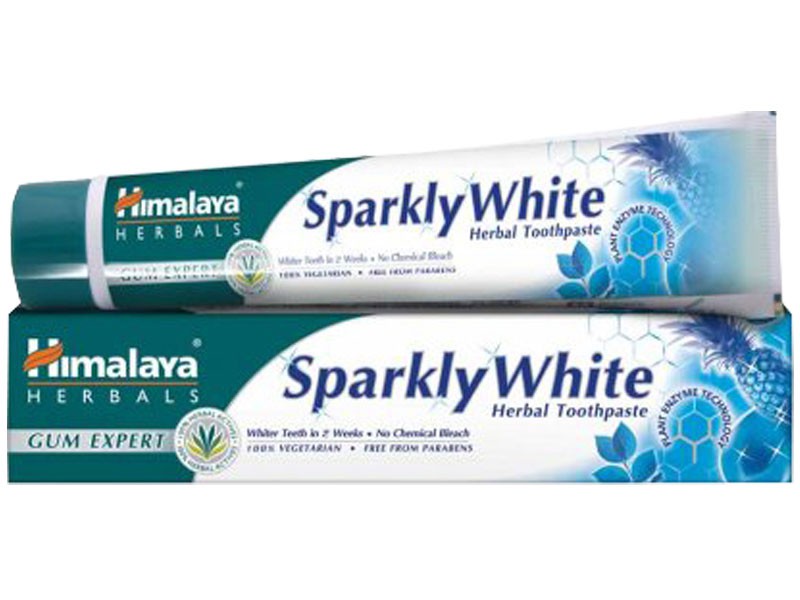 Dentifricio sbiancante e curativo dell'Himalaya 75 g