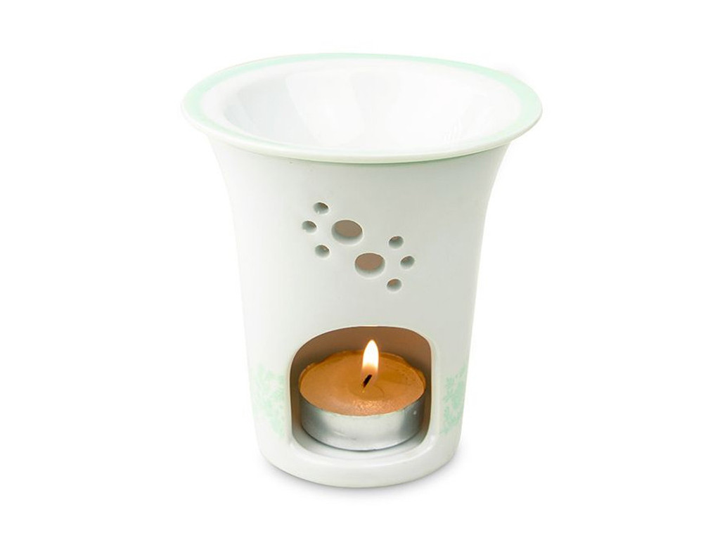 Diffuseur Geo Porcelaine Blanc Ø 9,5 x H. 11cm