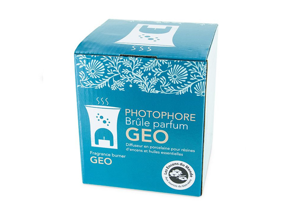 Diffuseur Geo Porcelaine Blanc Ø 9,5 x H. 11cm