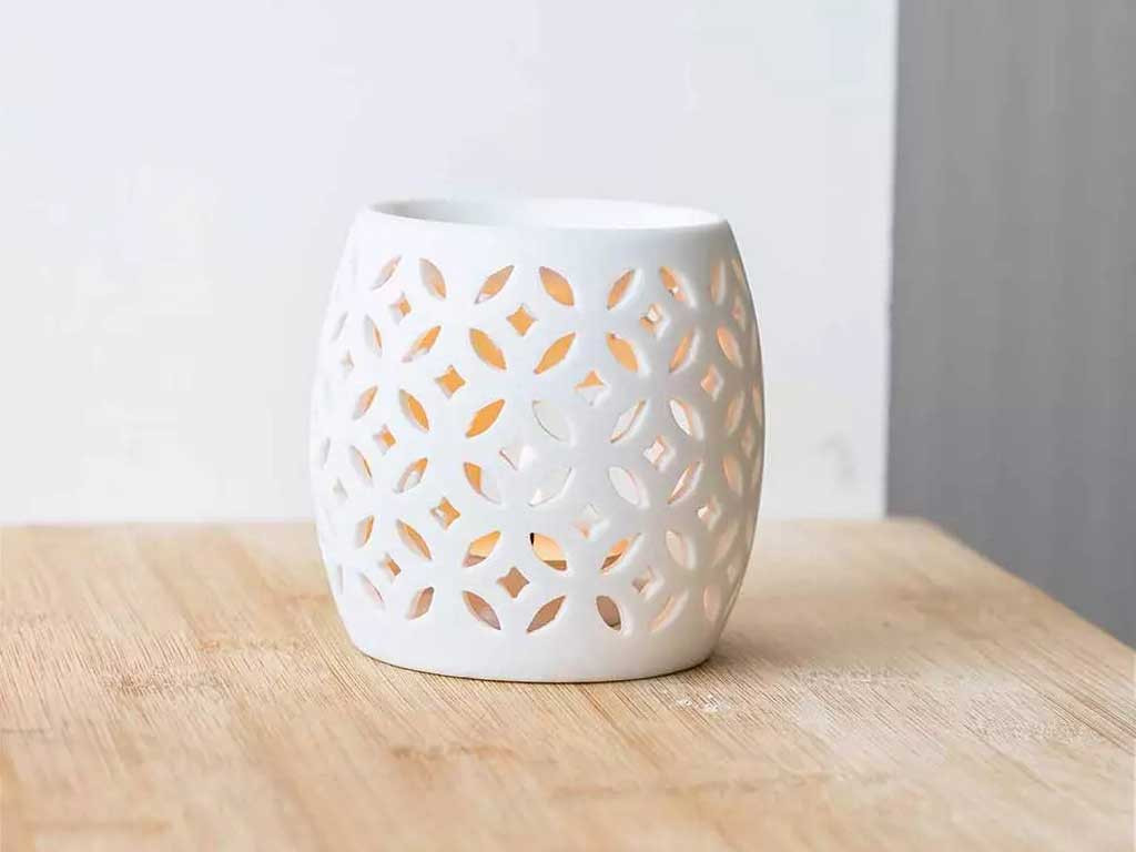 Diffuseur porcelaine photophore Luciole 8,8 x 8,6 cm