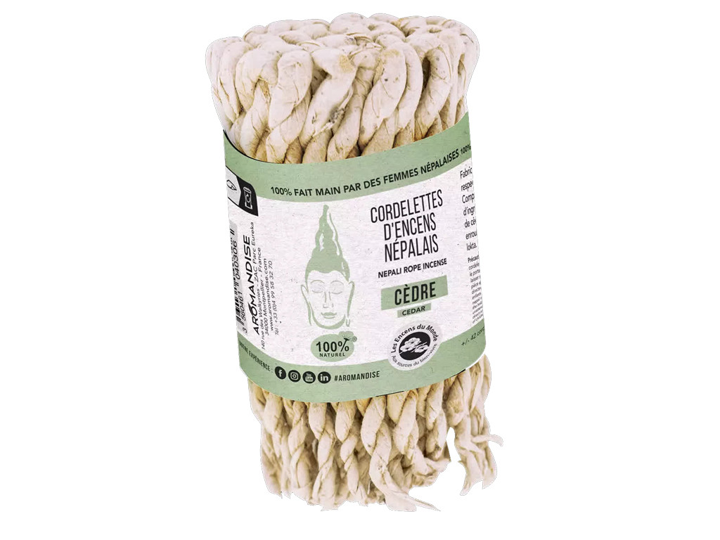 Encens Cordelettes Népalaises cèdre 40 cordelettes environ