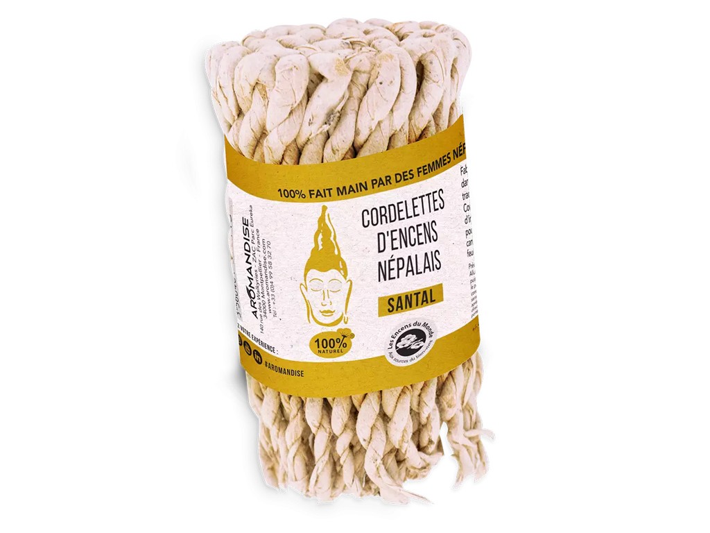 Incienso, cordones de sándalo nepalí aproximadamente 40 cordones
