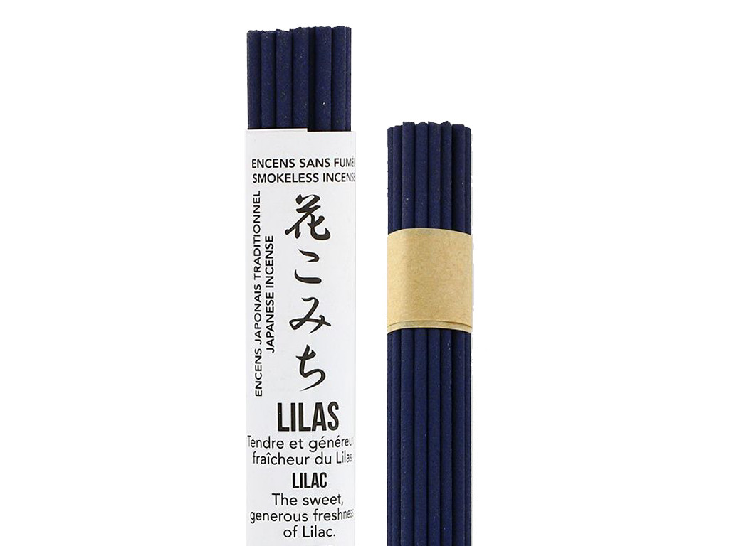 Encens Japonais ''sans fumée'' Lilas 35 bâtonnets x 30 min