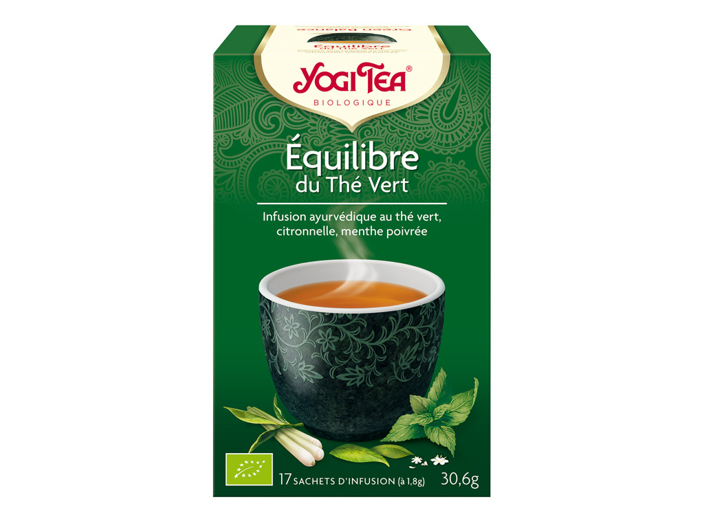 Equilibre du Thé Vert favorise l'élimination des graisses - 30gr