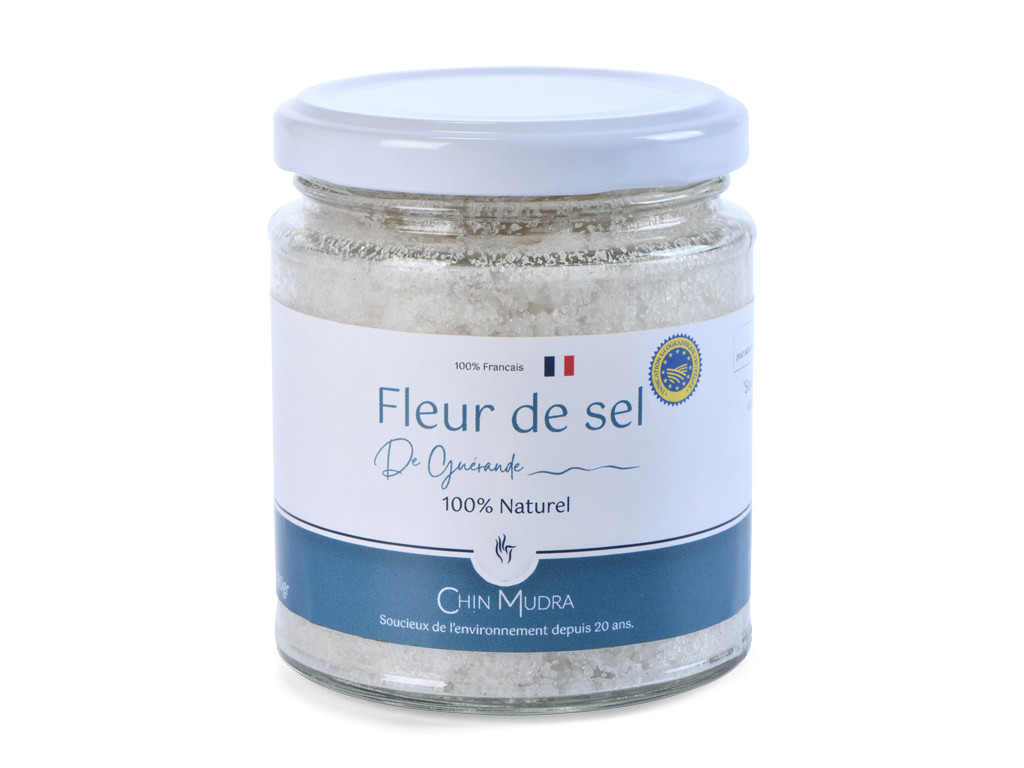 Fleur de sel de Guérande 100% naturel 180gr