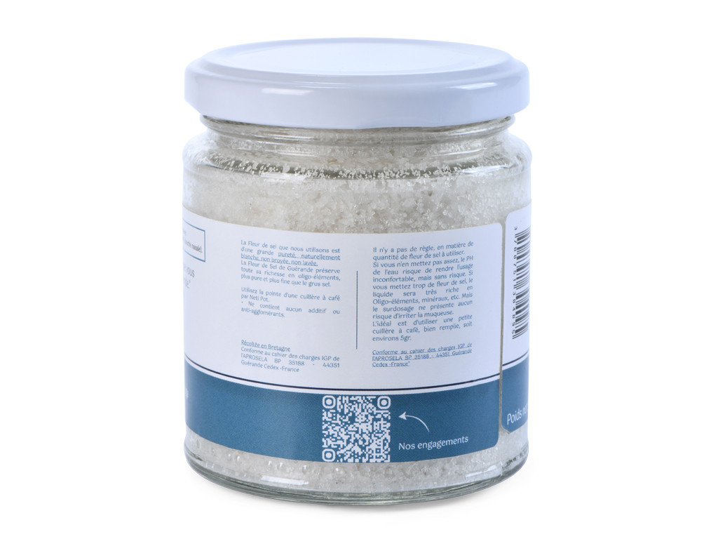 Fleur de sel de Guérande 100% naturel 180gr