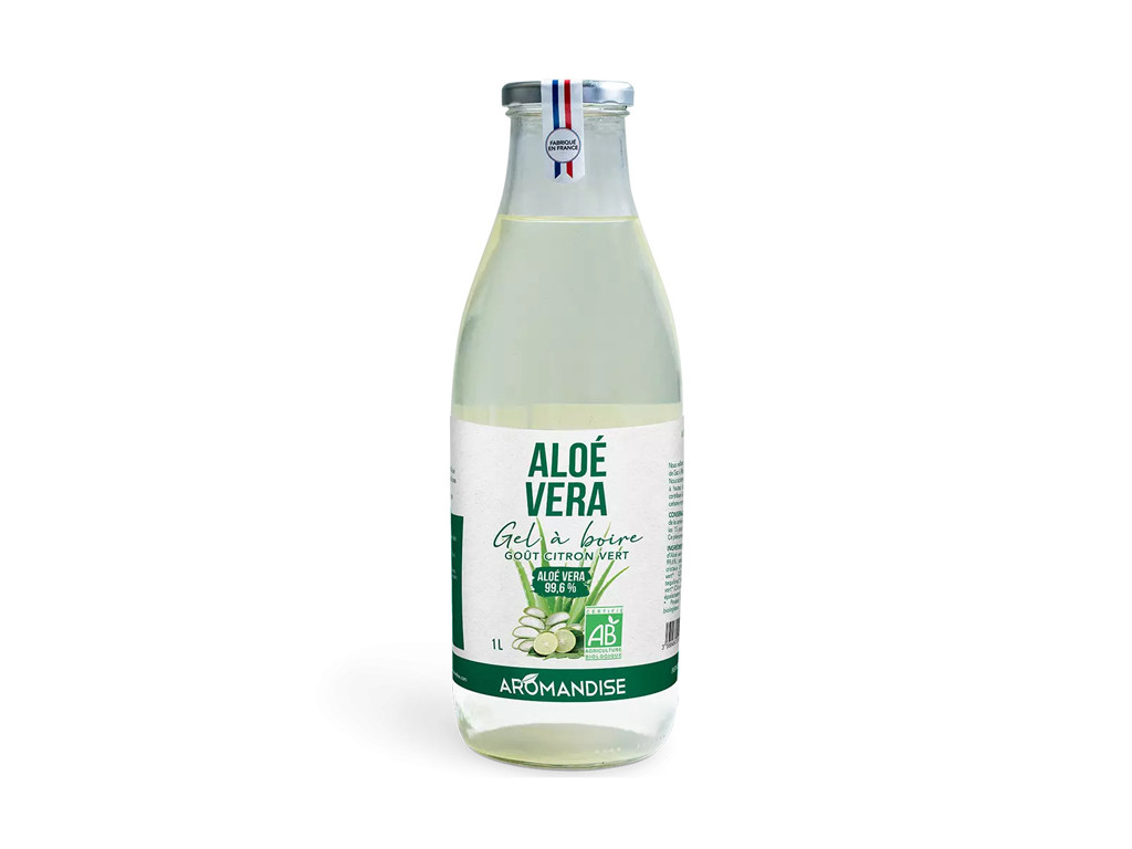 Gel bebible de aloe vera y lima 1 LITRO