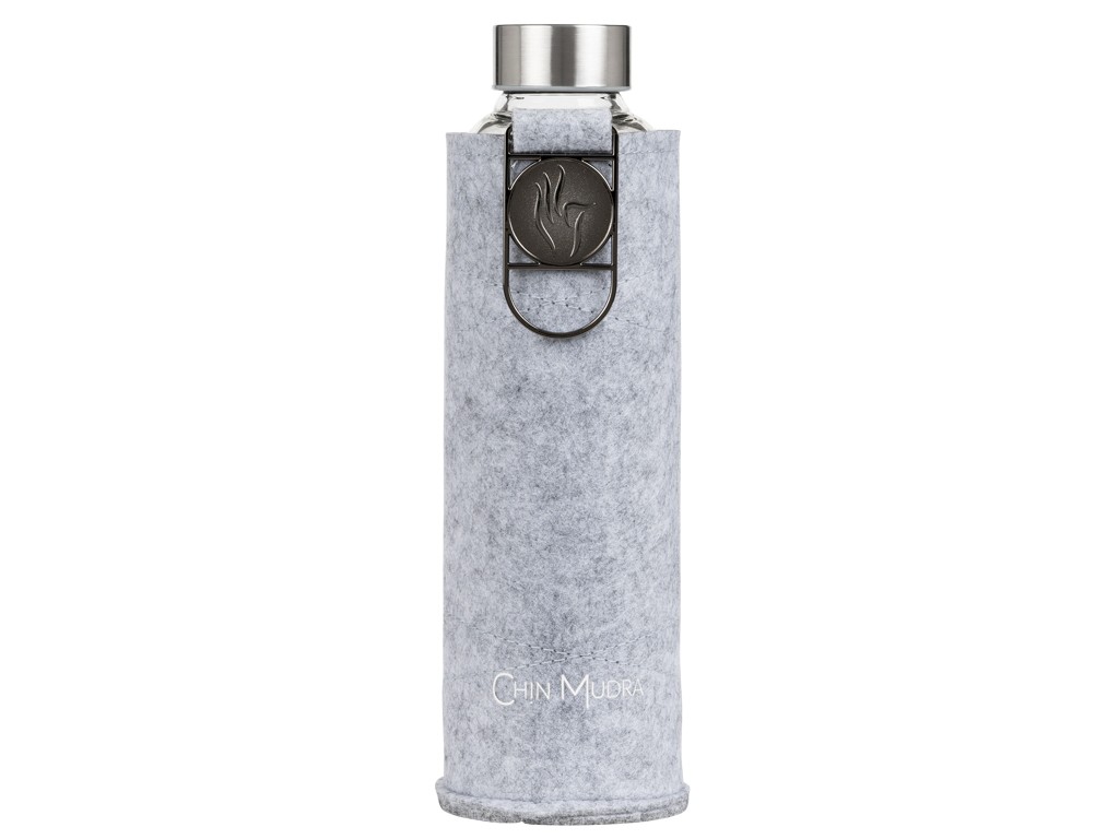 Wasserflasche – Grau 600 ml