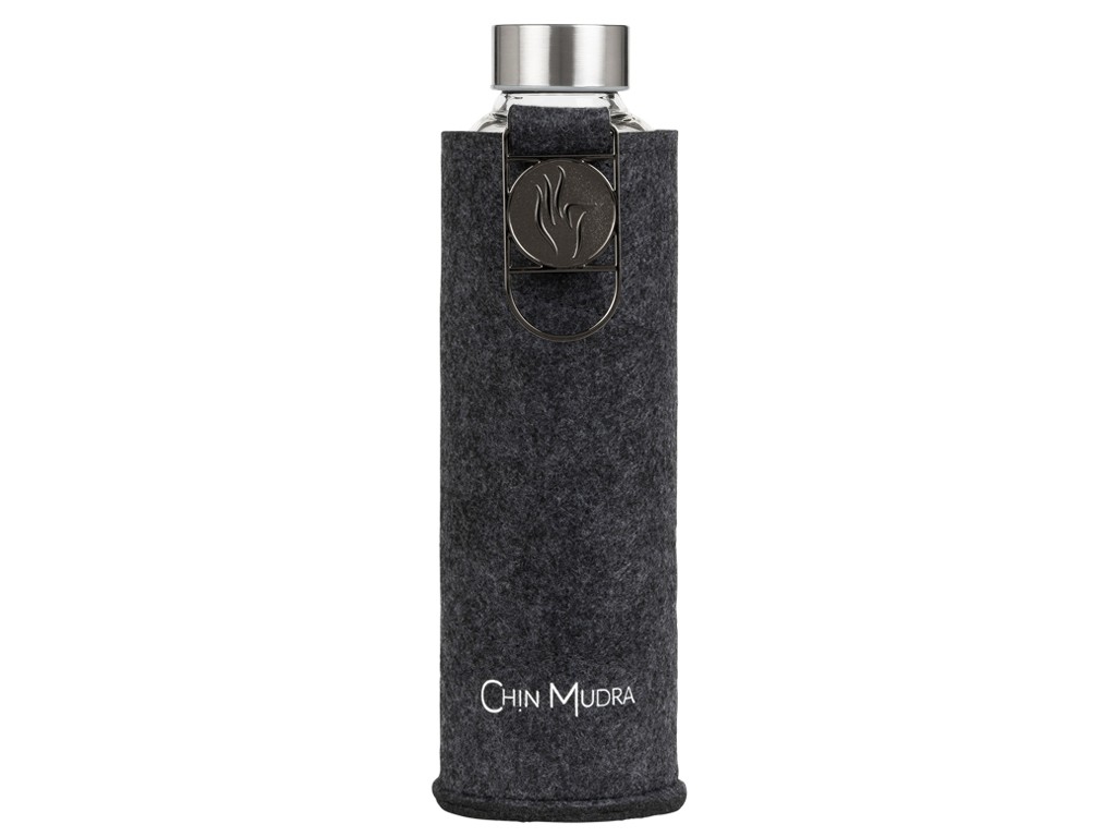 Garrafa de água - Preta 600ml