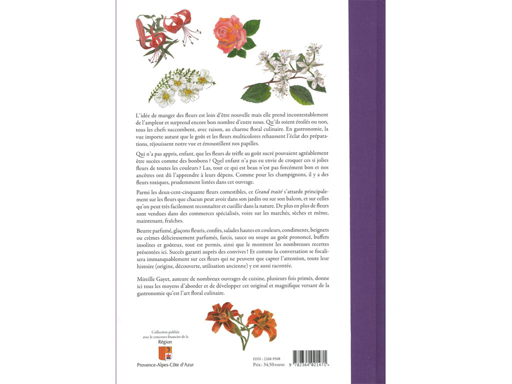 Grand Traité des Fleurs comestibles Mireille Gayet