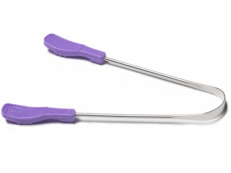 Limpiador de Lengua Ergonomia Acero Inoxidable