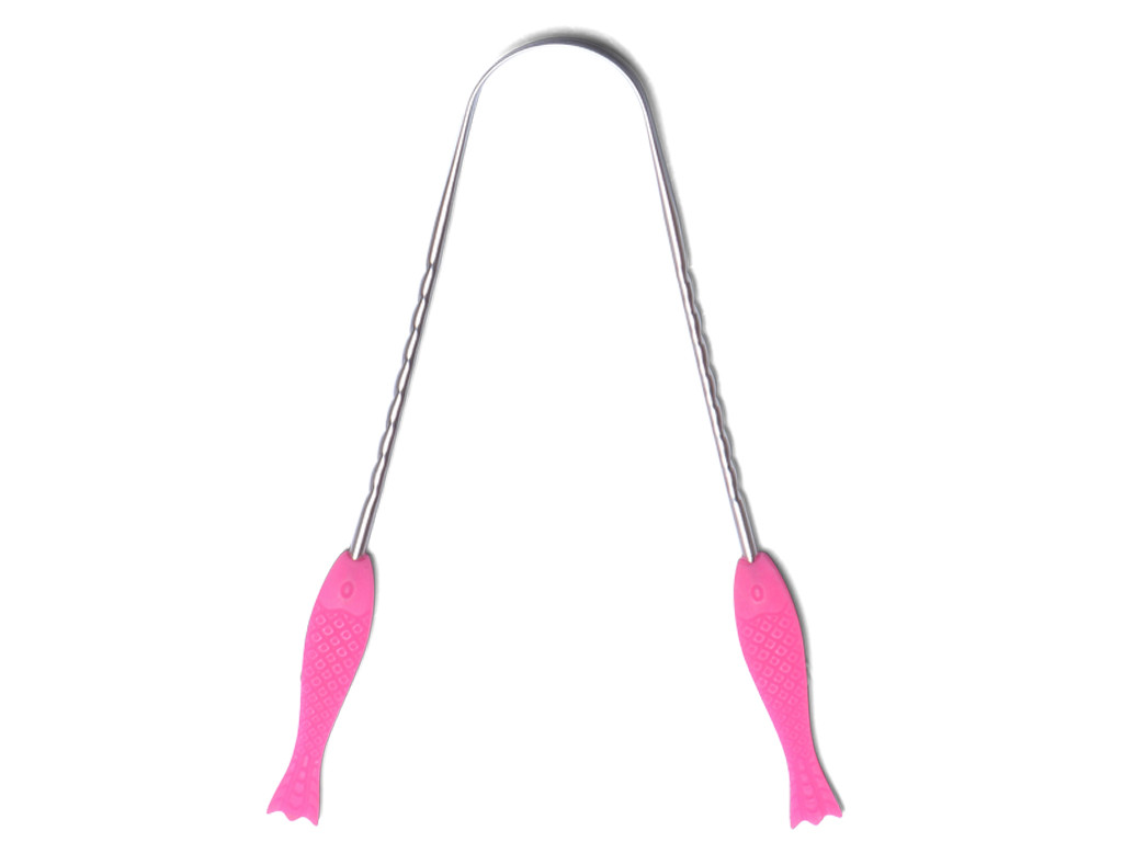 Gratte langue - Fiŝo Inox