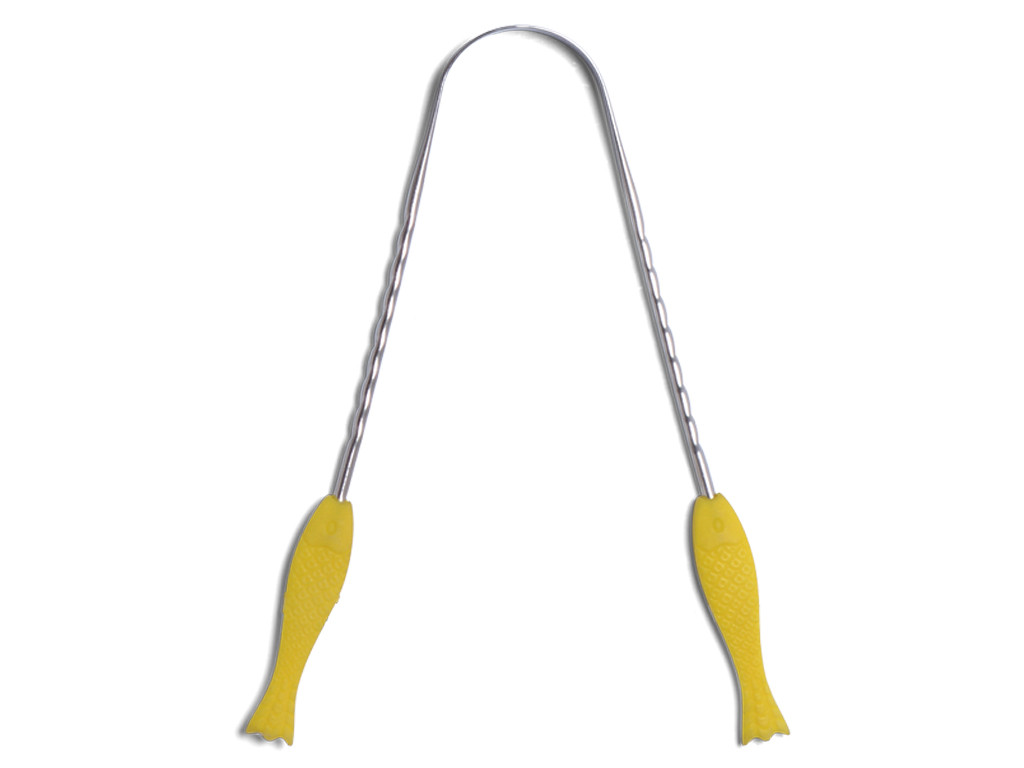 Gratte langue - Fiŝo Inox