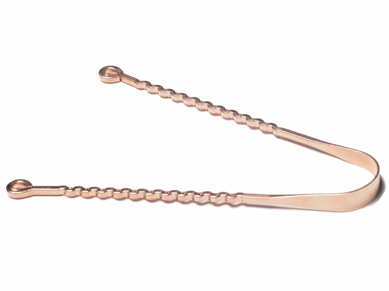 Gratte langue Serpenton 100% Cuivre