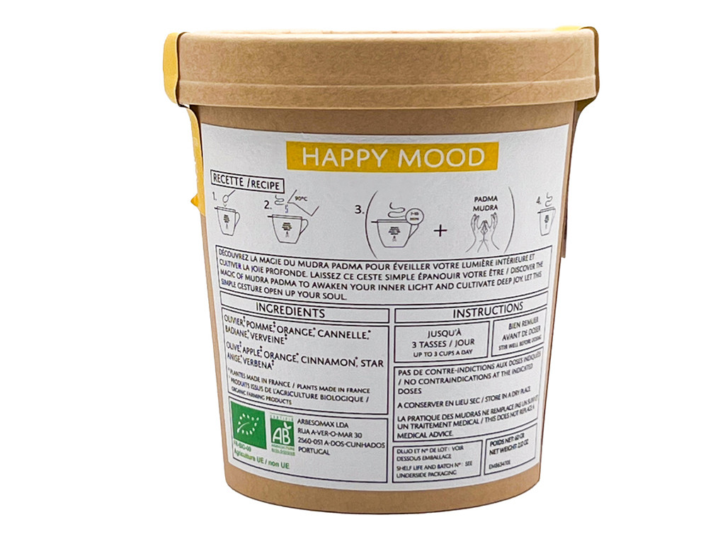 Happy Mood - Contenedor reciclable 60 gramos