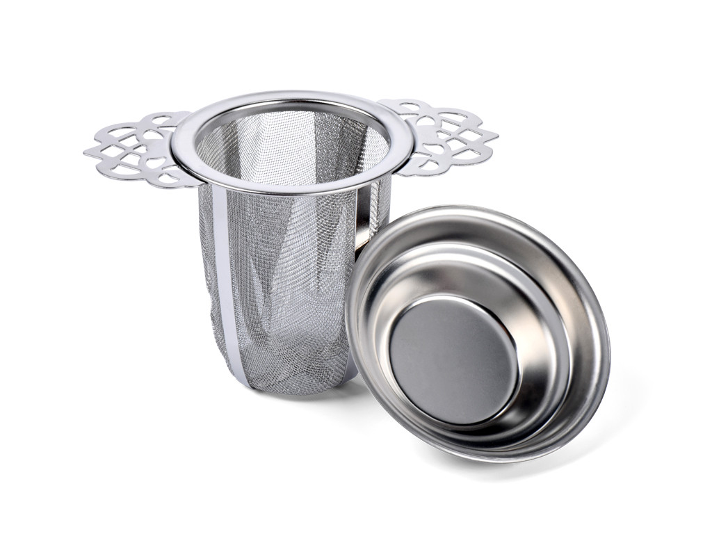Infuseur à Thé avec couvercle Passoire à Thé