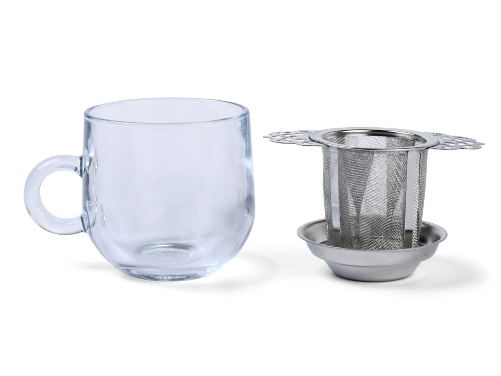 Infuseur à Thé avec couvercle Passoire à Thé