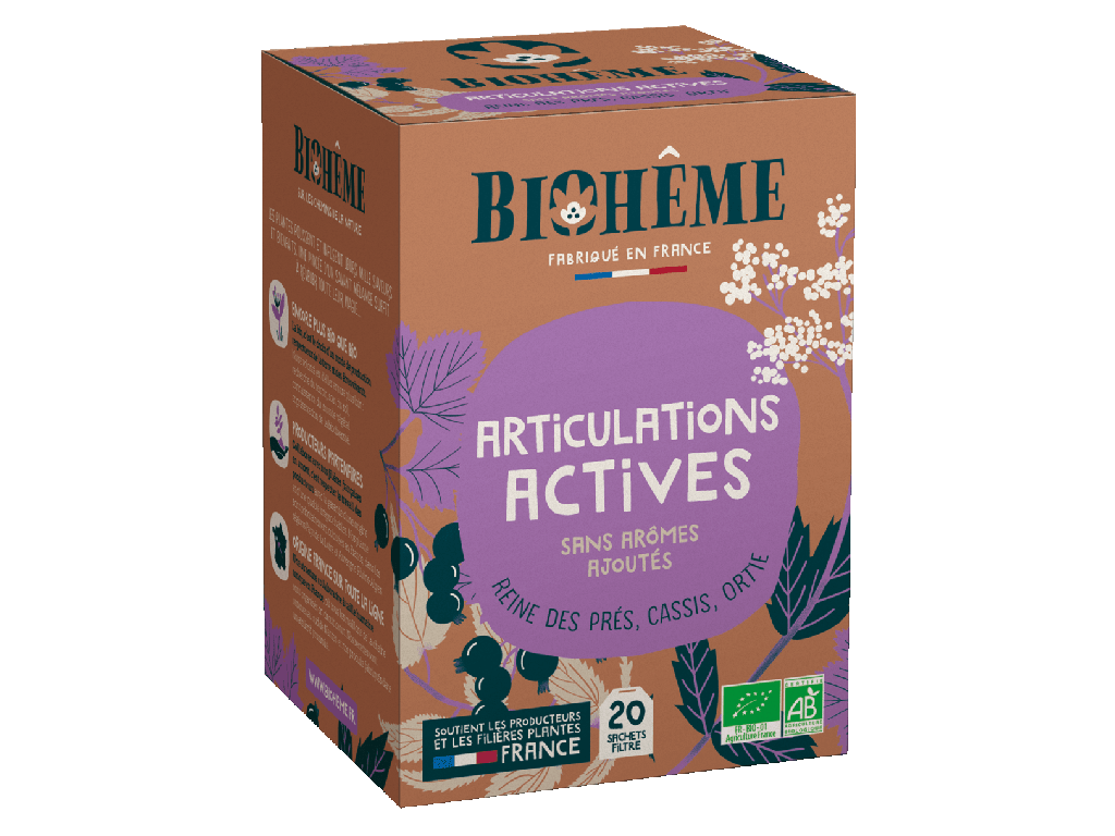 Infusion Articulations Actives 20 Infusettes Végétales