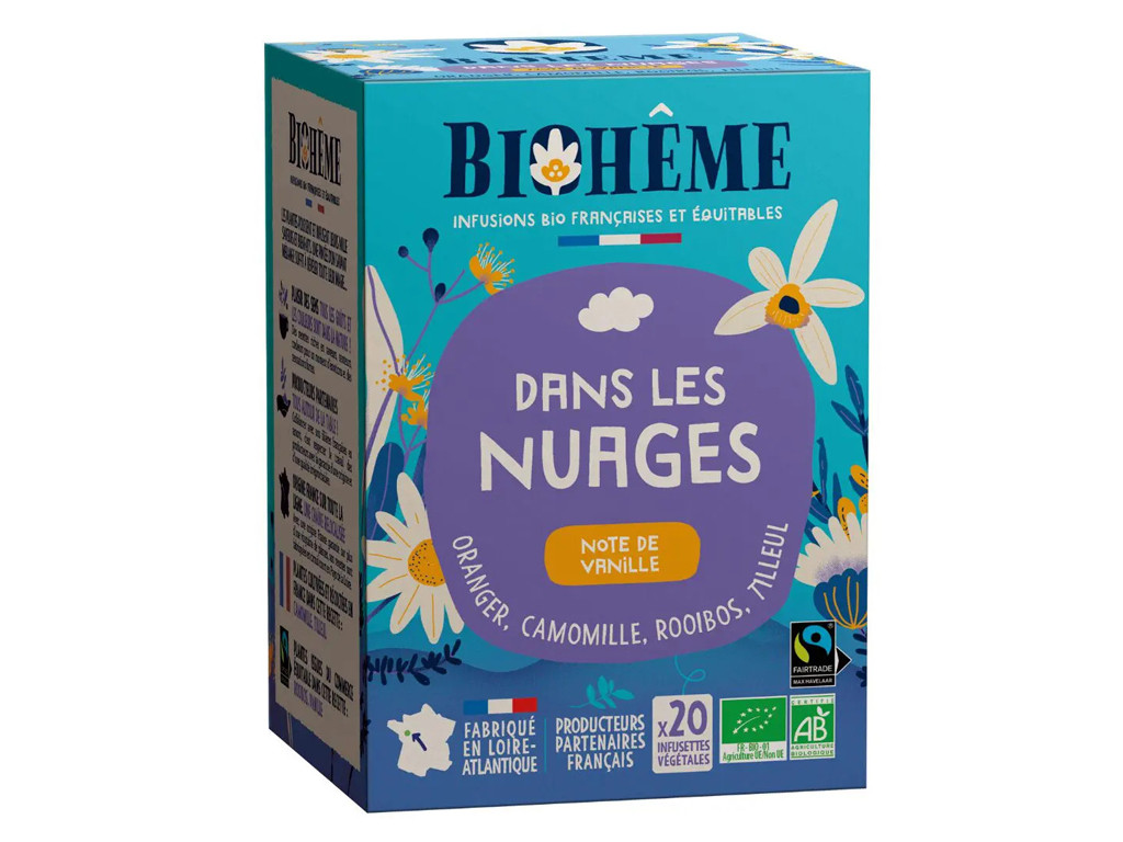 Infusión en las nubes 20 bolsitas de té vegetal