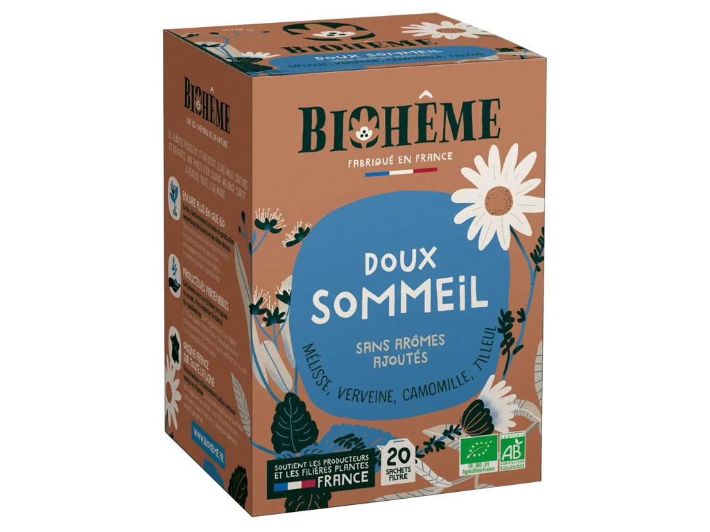 Infusion Doux Sommeil 20 Infusettes Végétales