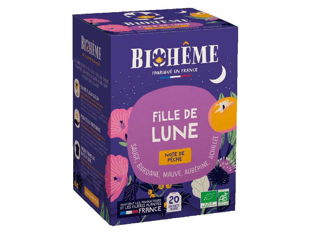 Infusion Fille de Lune 20 Infusettes Végétales