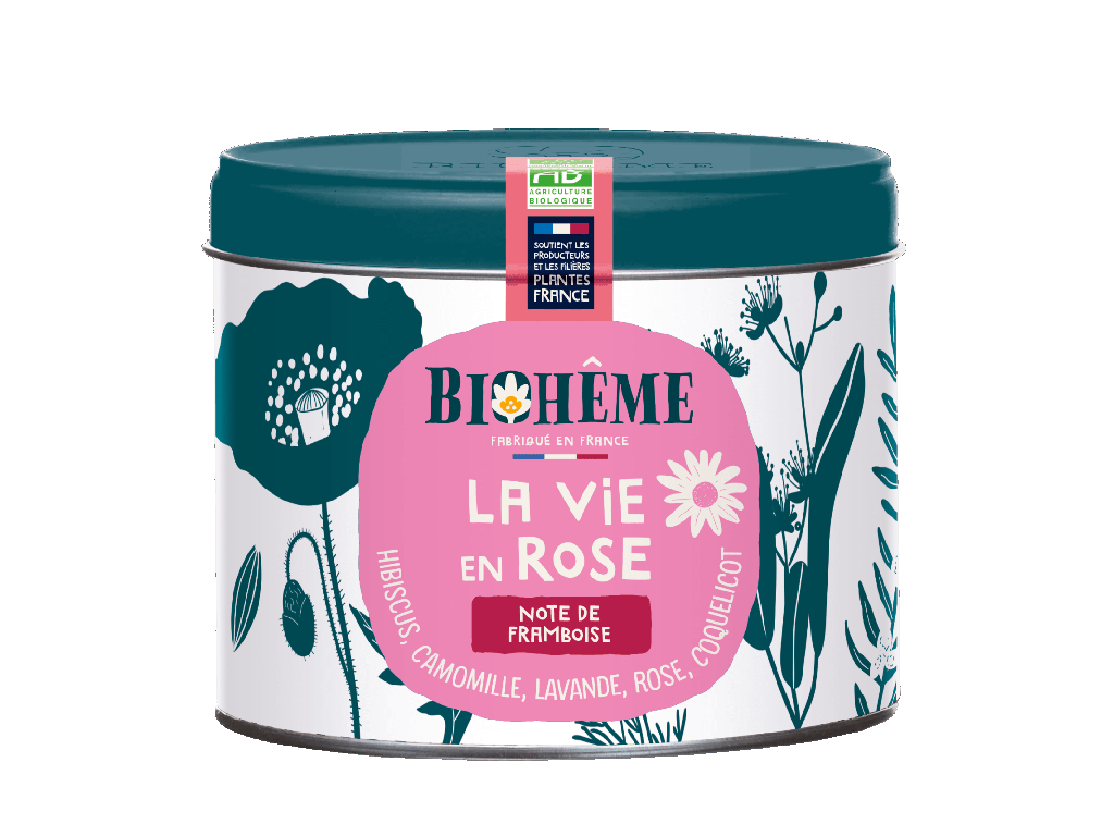 Infusion La Vie en Rose Boîte vrac 50 g