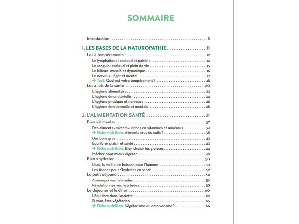 Je m'initie à la Naturopathie Vanessa Lopez / Stéphane Tétart