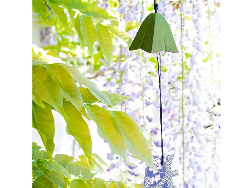 Giocattolo del vento della campanula Verde