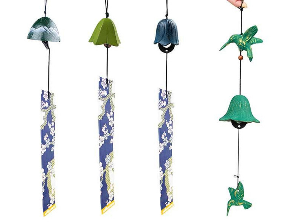 Giocattolo del vento del colibrì Verde dorato