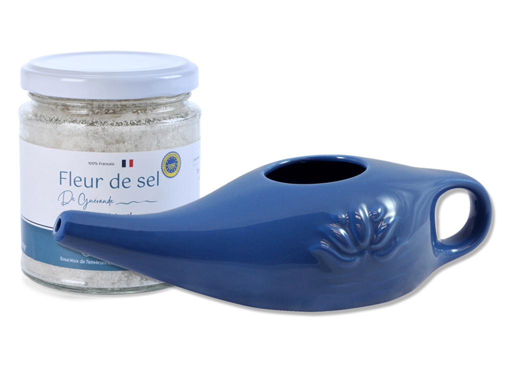 Kit Lota 250ml y Flor de Sal Azul