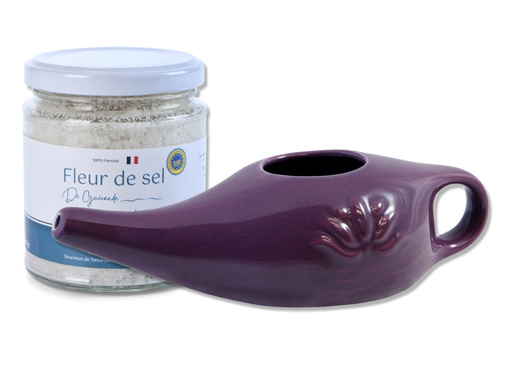 Kit Lota 250ml et Fleur de Sel Prune