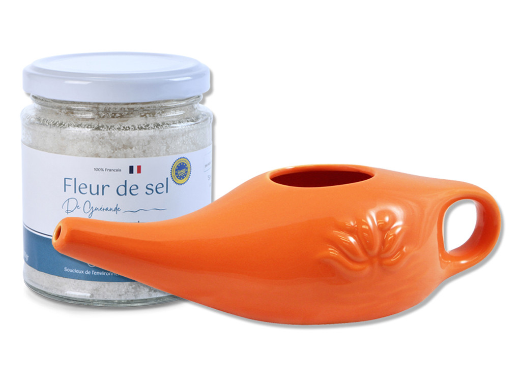 Kit Lota 250ml y Flor de Sal Naranja