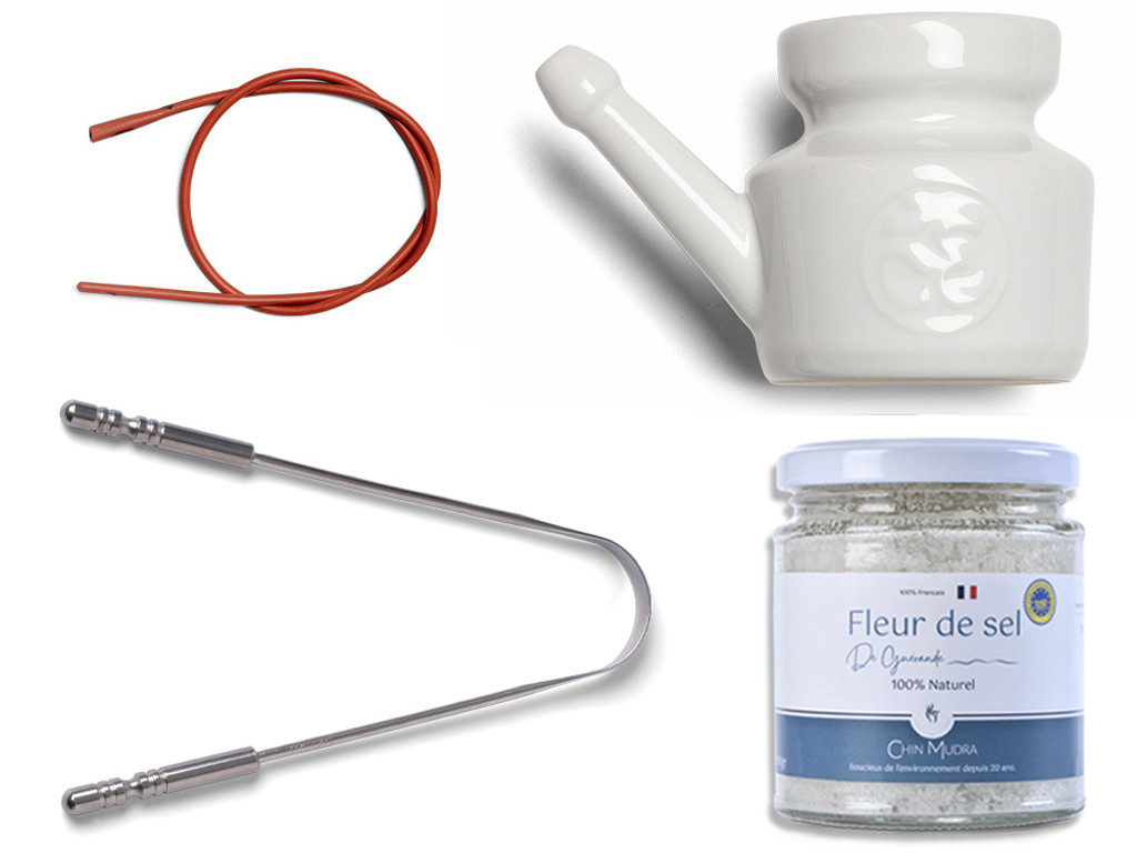 Kit Lota Jala Neti complet Porcelaine Blanc 400 ml
