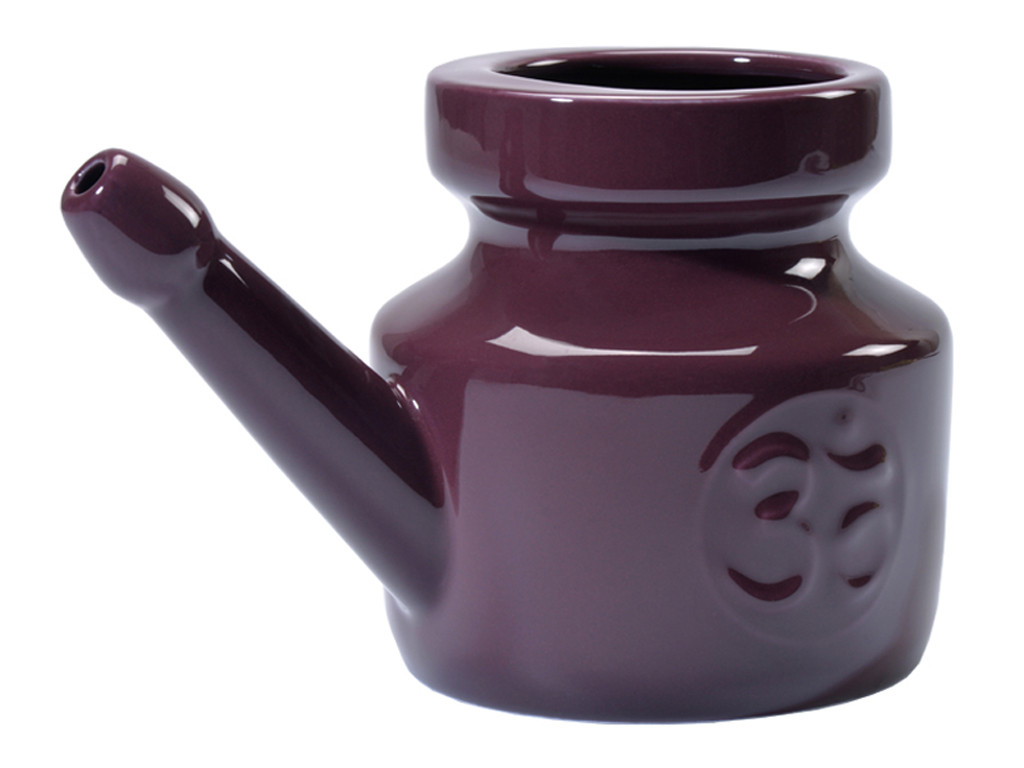 Kit Lota Jala Neti complet Porcelaine Prune 400 ml