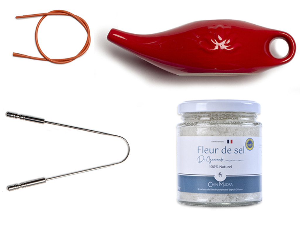Kit Lota Jala Neti complet Porcelaine Red Chili Pepper 250 ml